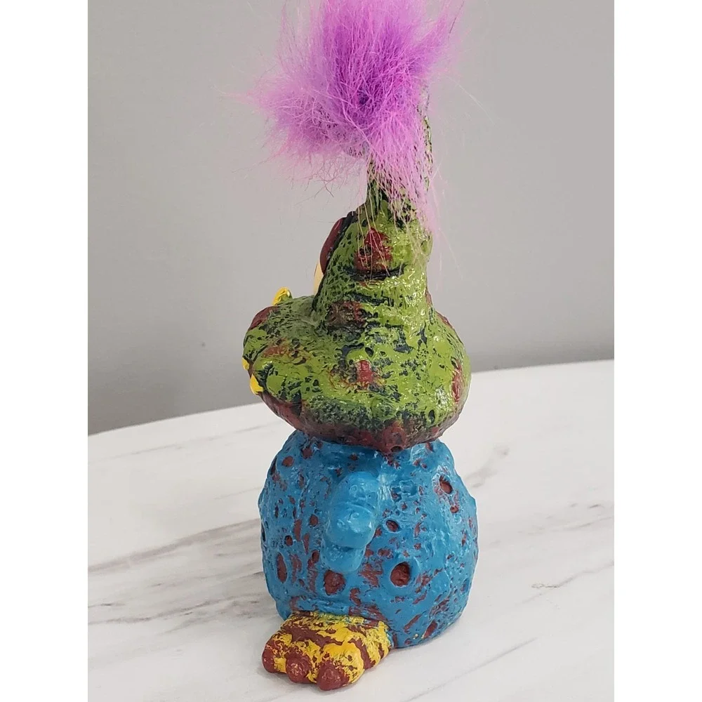 Vintage 1993 Russ Cosmic Critter Purple Feelie Greeble Monster Troll Alien‎ Toy